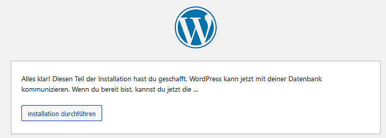 WordPress installieren