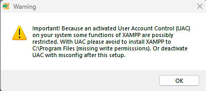 Installation und Konfiguration des XAMPP-Webservers