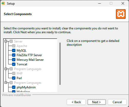 Installation und Konfiguration des XAMPP-Webservers