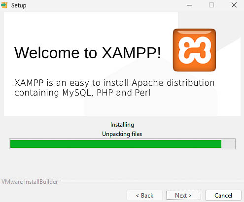 Installation und Konfiguration des XAMPP-Webservers