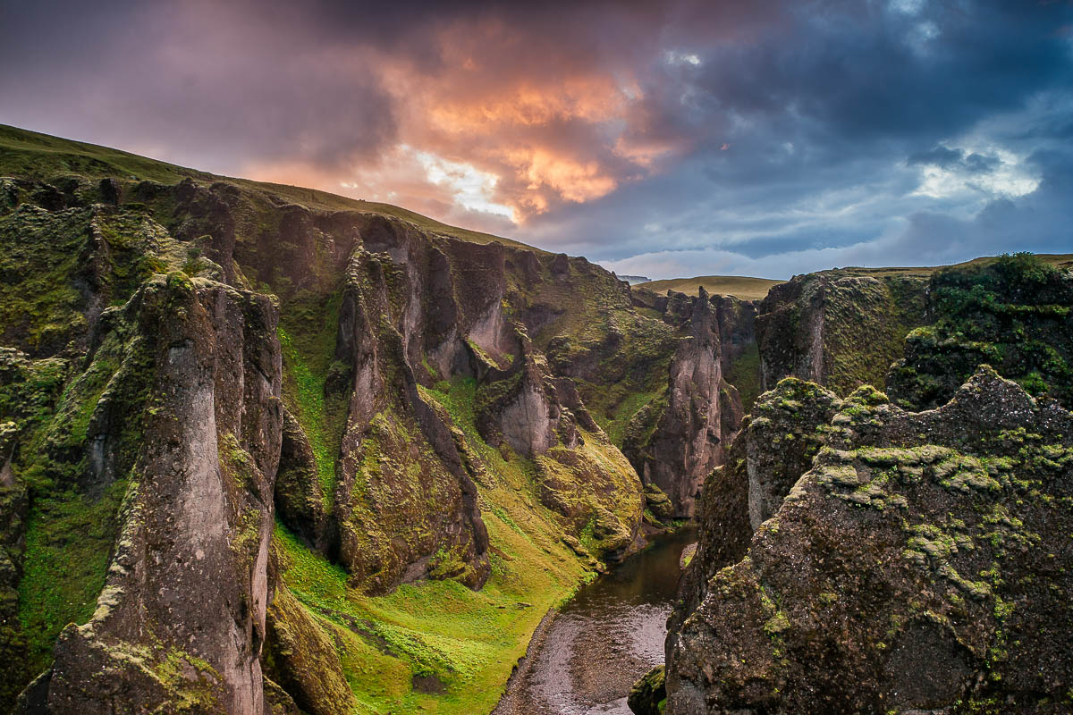 Island 2013 - Fjaðrárgljúfur