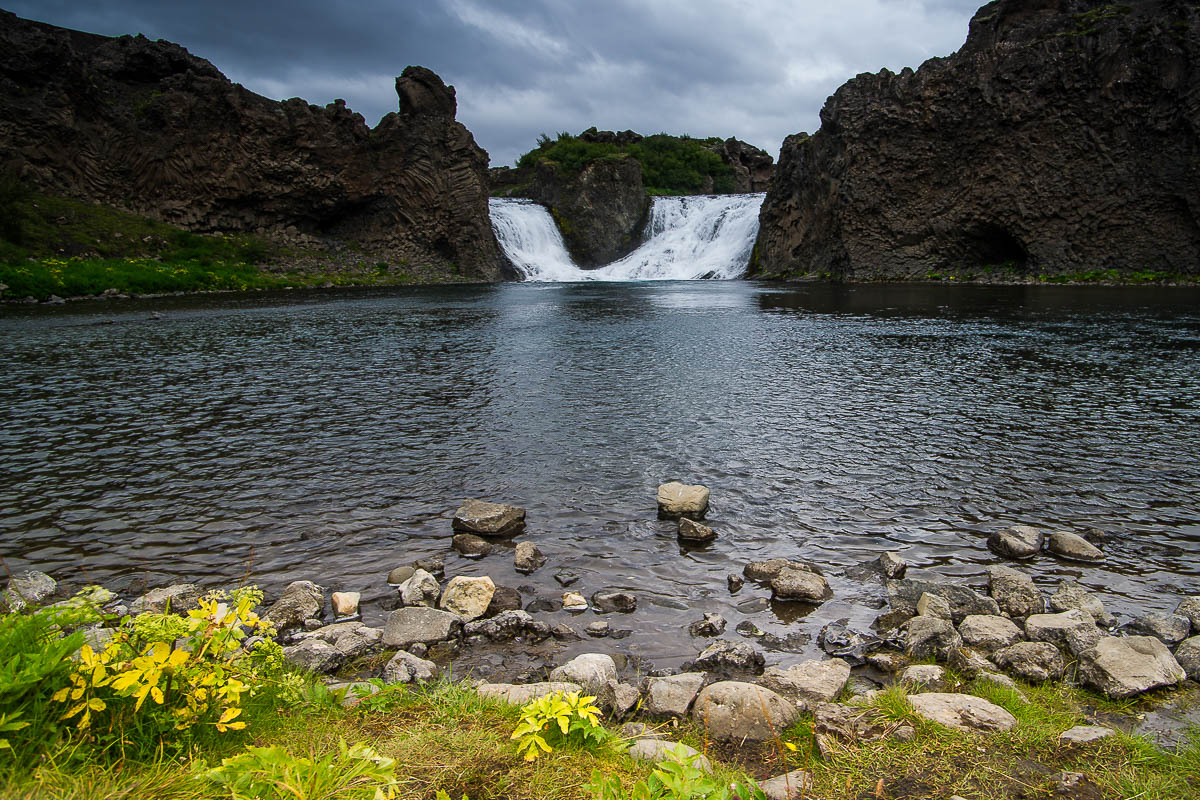 Island 2013 - Hjálparfoss