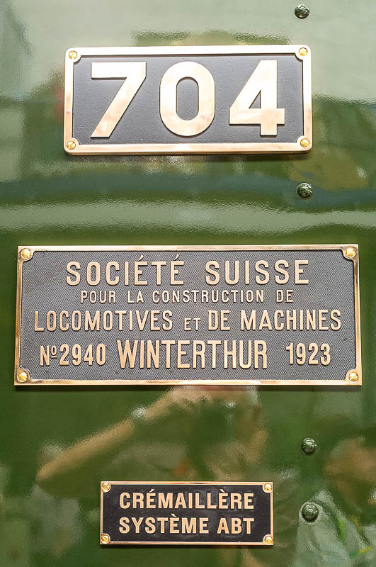 HG 4/4 Nr. 704 nach der Revision in Uzwil