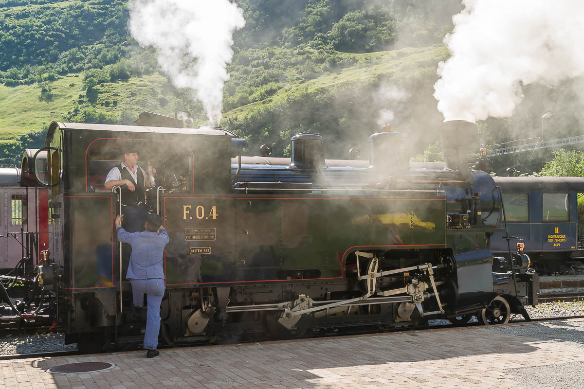 DFB Dampfbahn Furka Bergstrecke