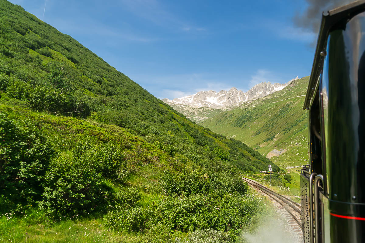 DFB Dampfbahn Furka Bergstrecke