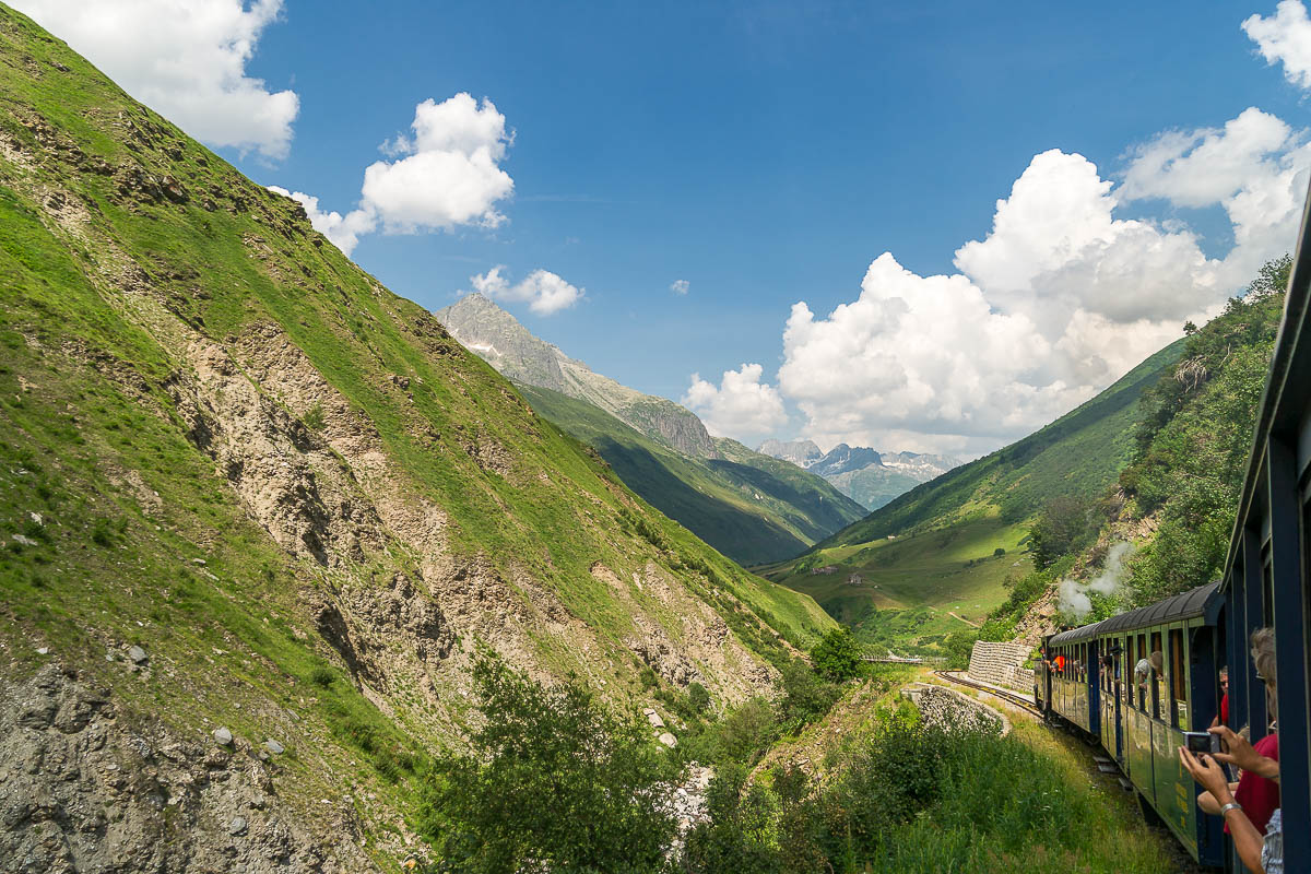 DFB Dampfbahn Furka Bergstrecke