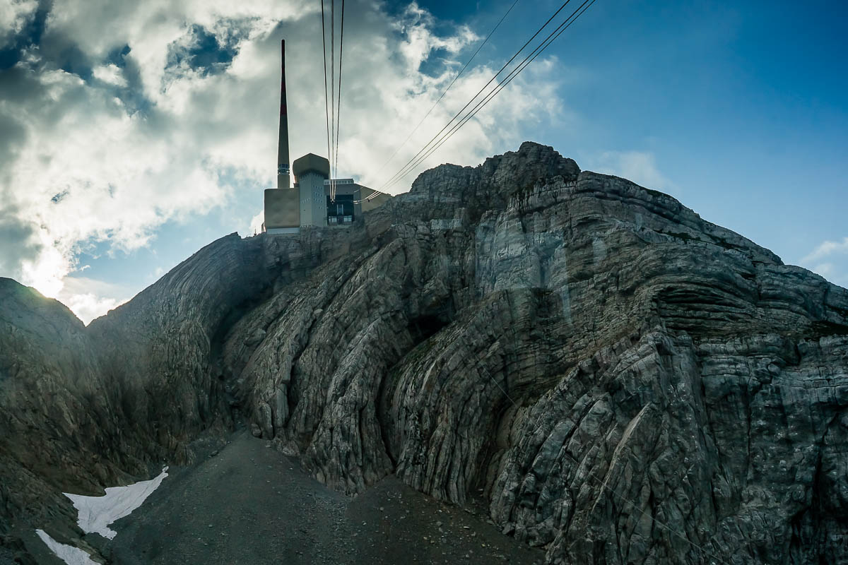 Alpsteinwanderung Säntis - Lisengrat - Flieswand - Altmannsattel - Wildhaus