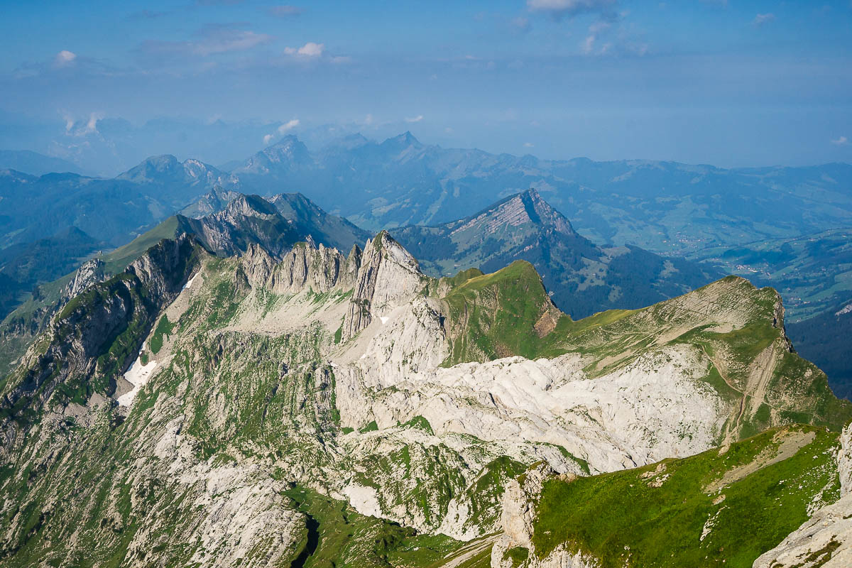 Säntis - Lisengrat - Altmann - Wildhaus