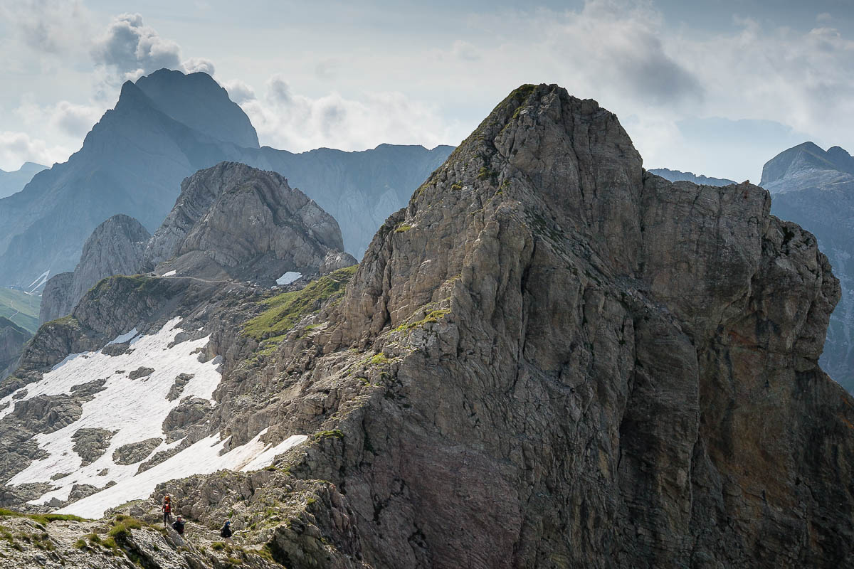 Säntis - Lisengrat - Altmann - Wildhaus
