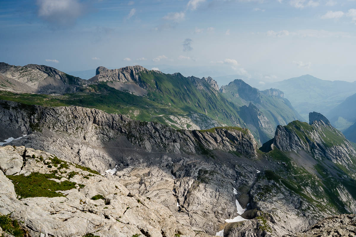 Säntis - Lisengrat - Altmann - Wildhaus