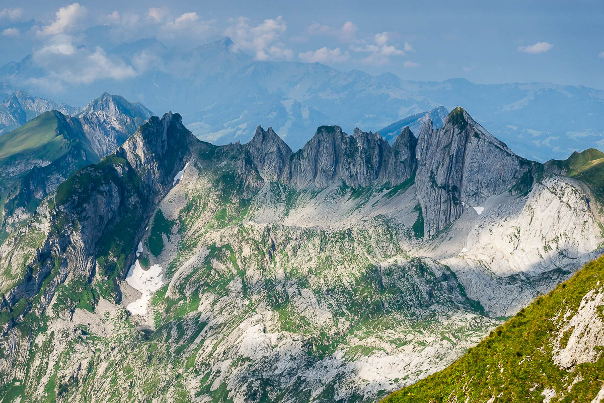 Säntis - Lisengrat - Altmann - Wildhaus