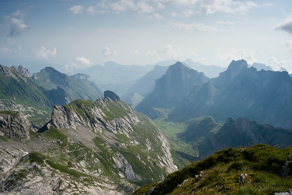 Säntis - Lisengrat - Altmann - Wildhaus