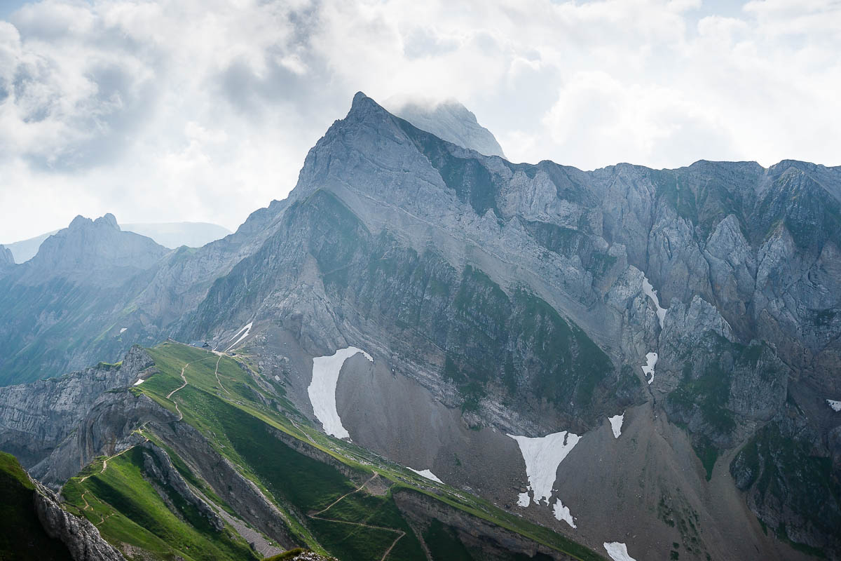 Säntis - Lisengrat - Altmann - Wildhaus