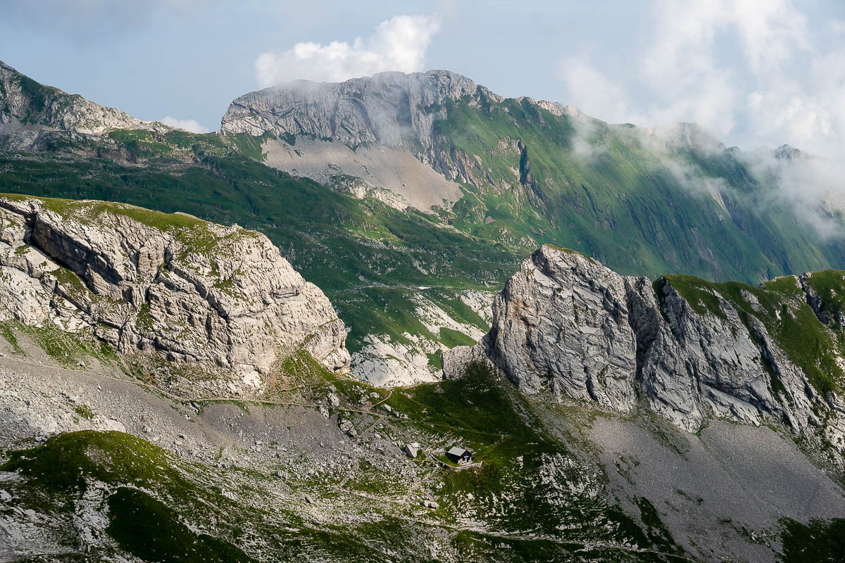 Säntis - Lisengrat - Altmann - Wildhaus