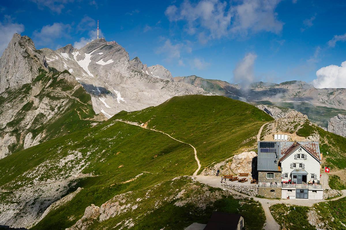Säntis - Lisengrat - Altmann - Wildhaus