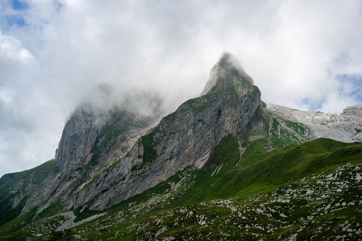 Säntis - Lisengrat - Altmann - Wildhaus