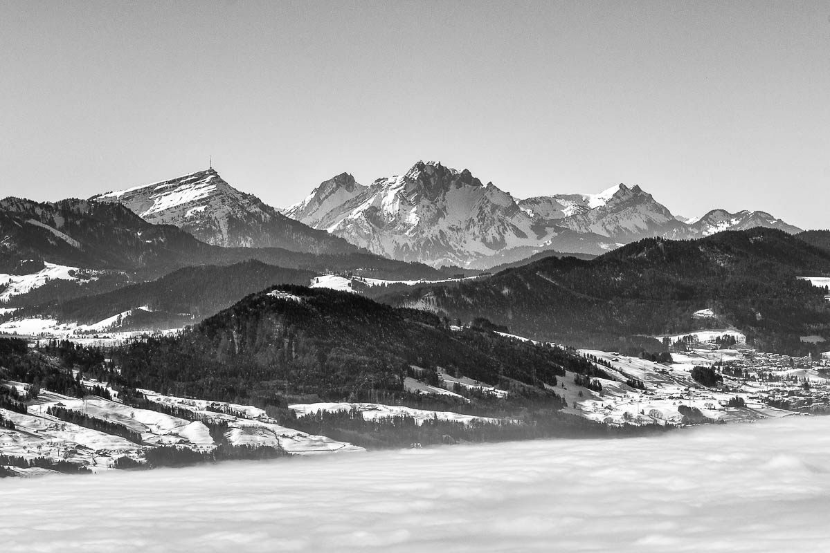 Über den Wolken auf dem Atzmännig