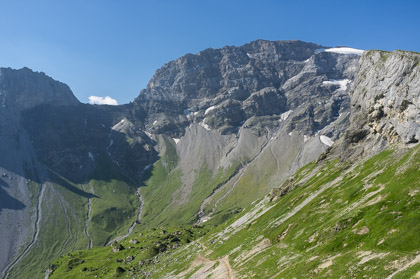 Wanderung über den Clariden-Höhenweg mit Ueli am 27. Juli 2012
