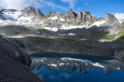Rundwanderung von der Pizolhütte nach Gaffia über die bekannte 5-Seen-Wanderstrecke.