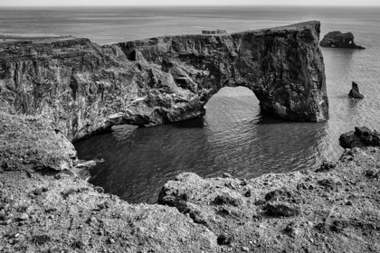 Island – Schwarzweiss