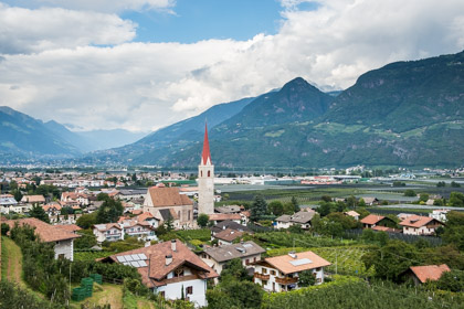 Ferien im Südtirol in Lana vom 13. - 20. September 2014 mit Tochter und Enkelin.
